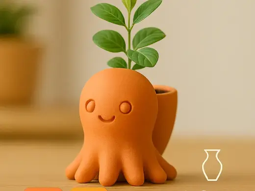 Octopus Planter – Fun Ocean-Inspired Decor