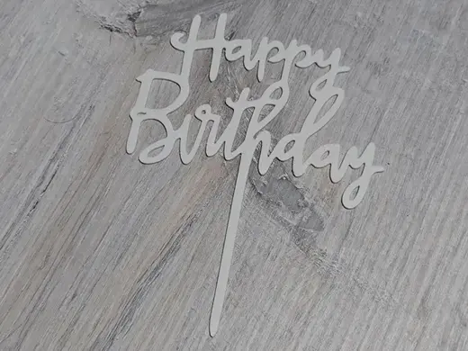 Topper Happy Birthday