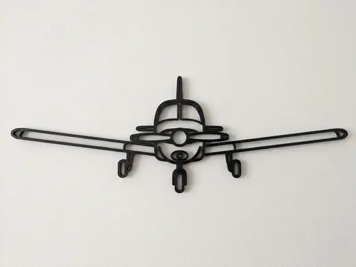 Piper PA-28 Cherokee Front 2D Wall Art