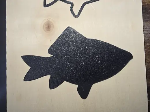 Crucian Carp (Karausche) Silhouette