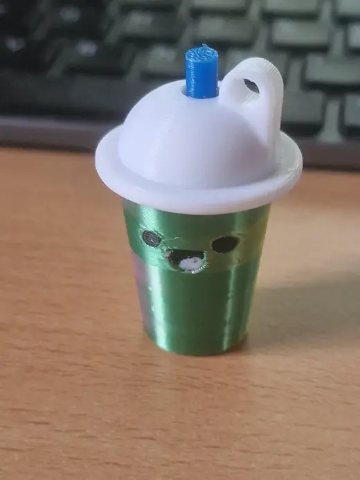 Cute Bubble Tea Key Chain / Schlüsselanhänger