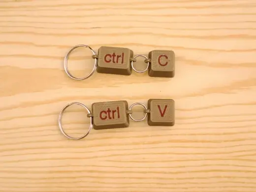 Copy Paste Keychains (Ctrl+C, Ctrl+V) V3