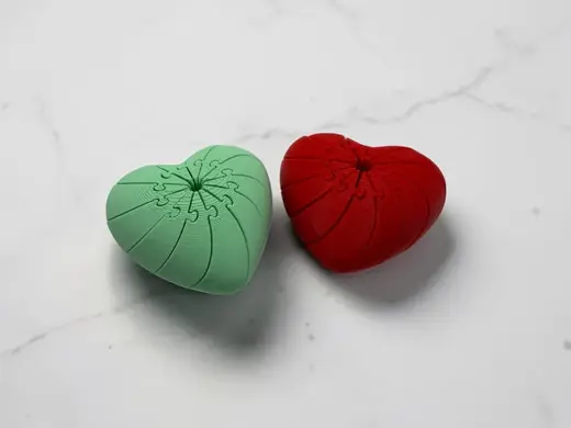 Twisty Heart - Mechanical Fidget Toy