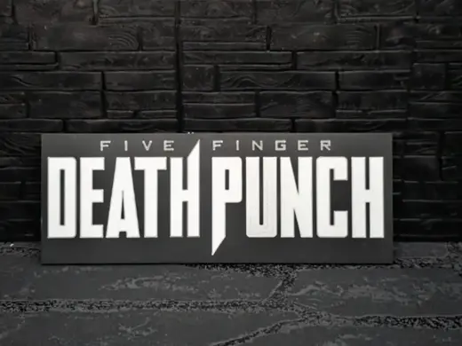 Magnet Schild "Five Finger Death Punch"