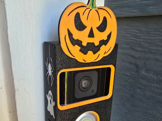 Spooky Halloween Cover for Ring Doorbell