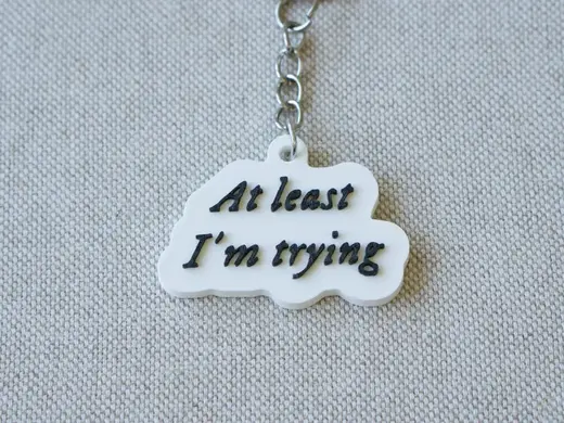 Schlüsselanhänger|Taylor Swift|At least I'm trying