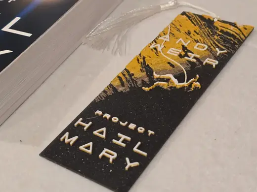 Project Hail Mary Bookmark