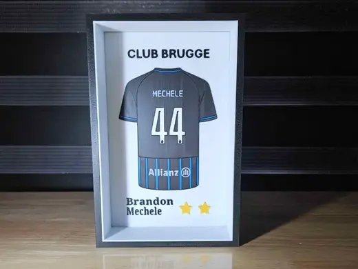Club Brugge Brandon Mechele Stars Jersey display