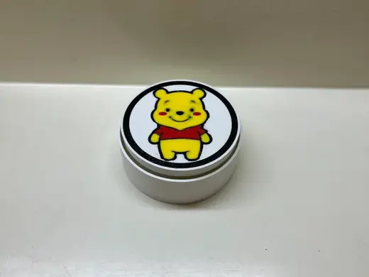 小熊维尼按压玩具-多色一盘打印-咔哒点击器可活动解压玩具