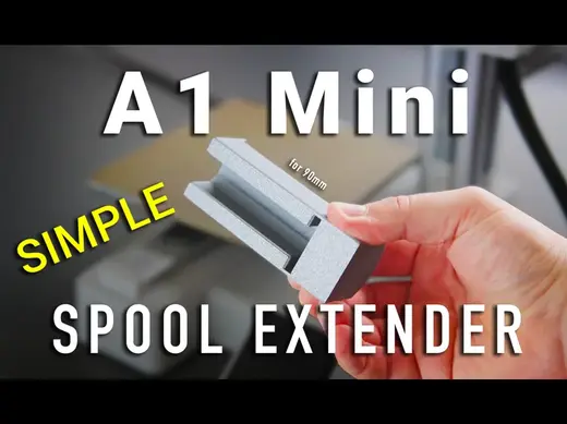 Simple A1 Mini Spool Extender - Slip Over