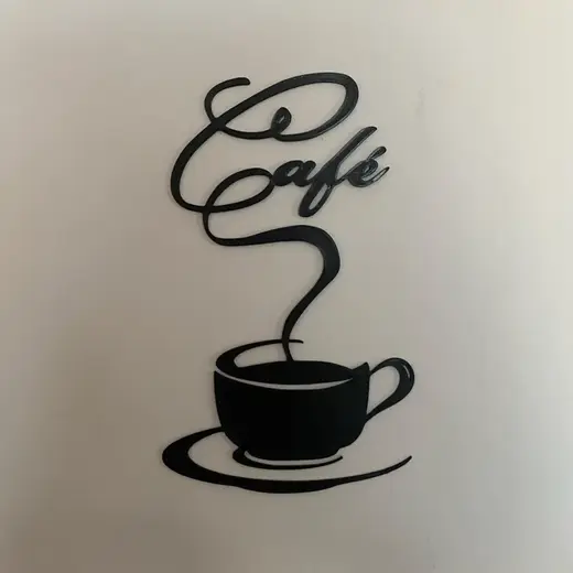 café wall art