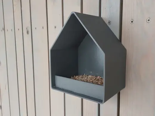 Vogelfutterhaus - Bird feeder house - Set 3 von 3