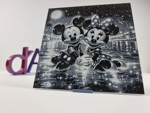 Mickey e Minnie ao Luar