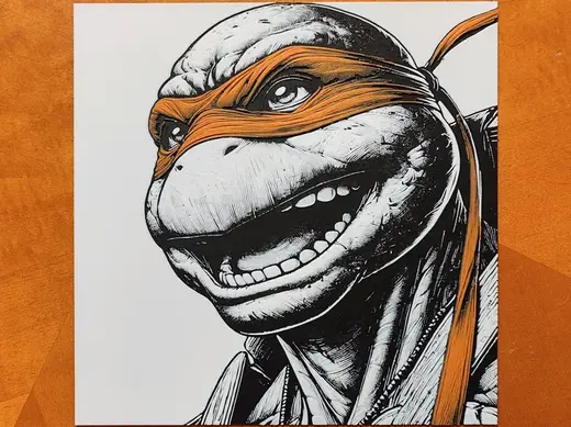 Michelangelo - TMNT - Hueforge