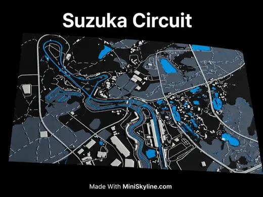 Suzuka Circuit - Made With Miniskyline