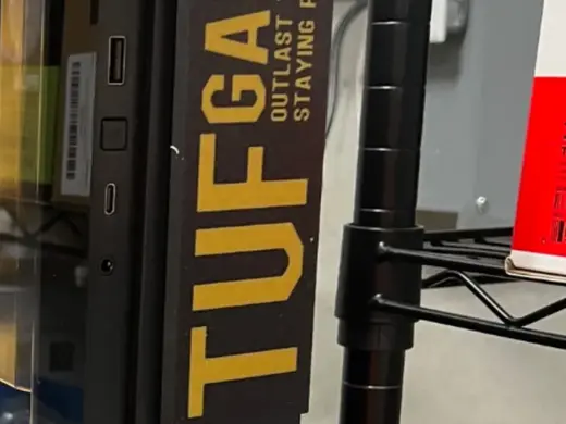 Asus TUF 502 Case Logo