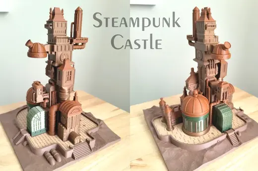 Fantasy SteamPunk Castle