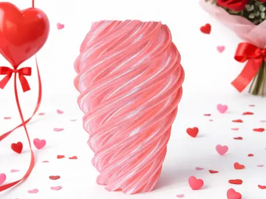 Vase für Valentinstag Twist