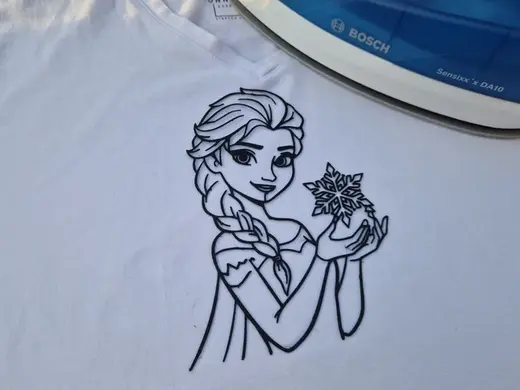 T-shirt print Frozen