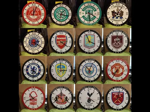 Football Clocks