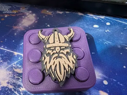 Viking Keyring / Pendant | Norse Warrior Keychain