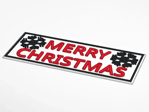 Merry Christmas Sign