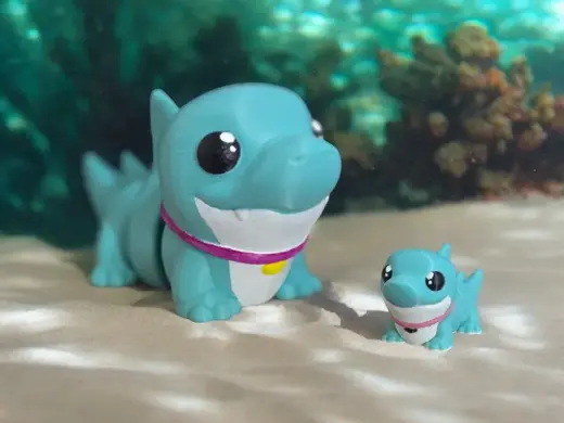 Flexi Jeff the Land Shark Marvel Rivals