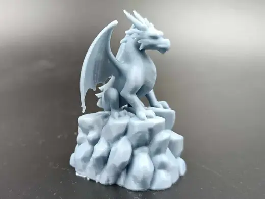 Fierce Dragon Miniature v2 - Toy - Dragon Figurine
