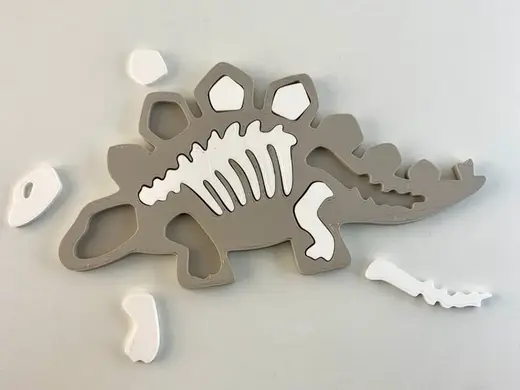 Stegosaurus bones puzzle