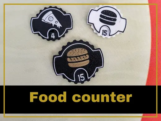 Food counter for MTG