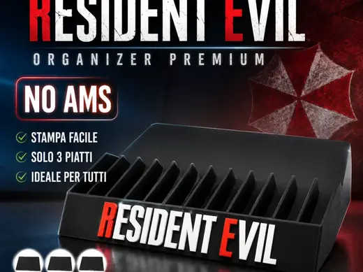 Resident Evil Letters- 3 color plates remix no ams