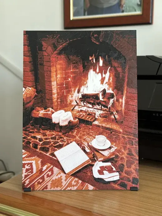 Fireplace relax HueForge