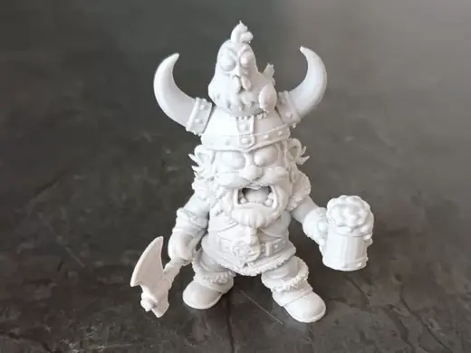 Mini Viking Drunk Warrior with Beer Mug Figurine