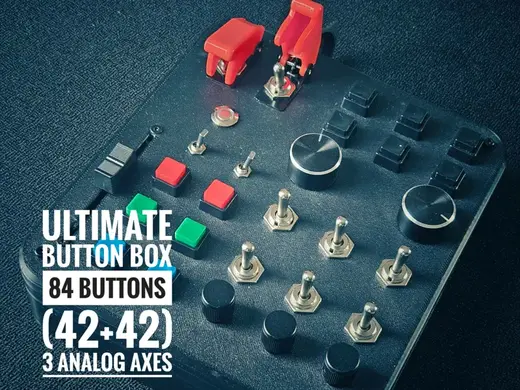 Ultimate Sim-Racing & Flight Button Box | Arduino