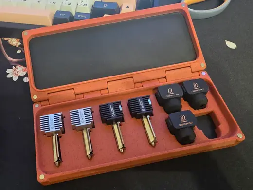 A1/A1 Mini Hotend tool kit box with printed hinge