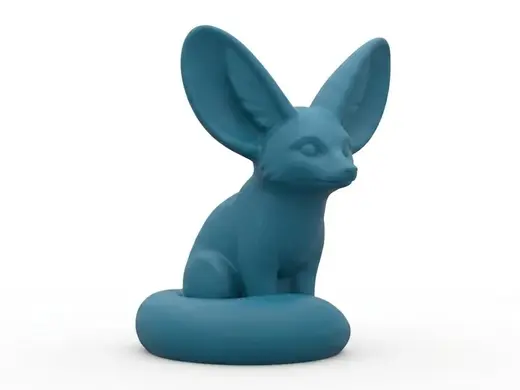 Minimalist fennec fox– Easy Fast Print