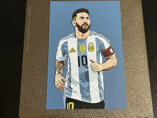 Lionel Messi Human Hueforge