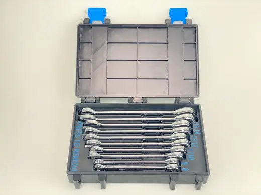 8-17mm Ratchet Spanner Case Wrench Organizer