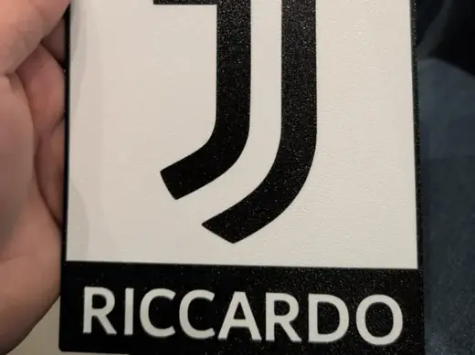 JUVE LAMP CON NOME