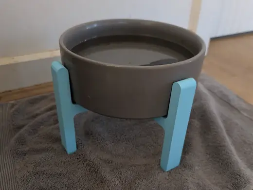 Water/Food Bowl Stand - 100 mm Riser