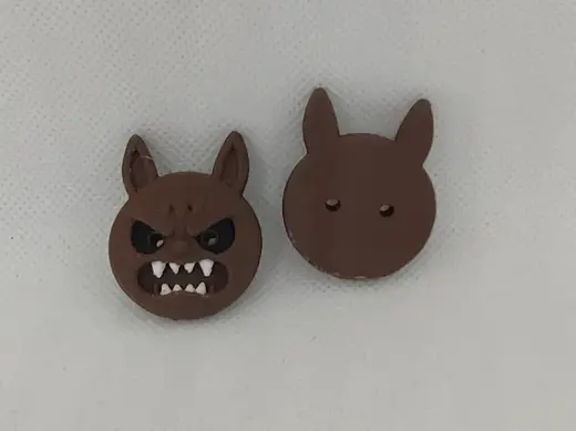Angry Rabit button