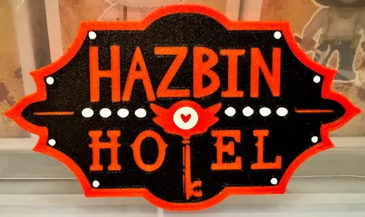 Hazbin Hotel Logo AMS Print