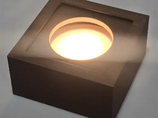 Lighted Base For Inner Engraved K9 Glass Crystal