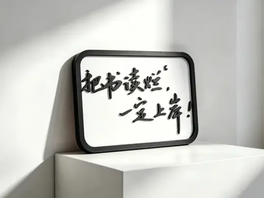把书读烂 一定上岸-高考中考励志文案-考公上岸好运摆件