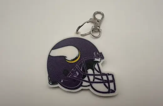 Minnesota Viking Keychain