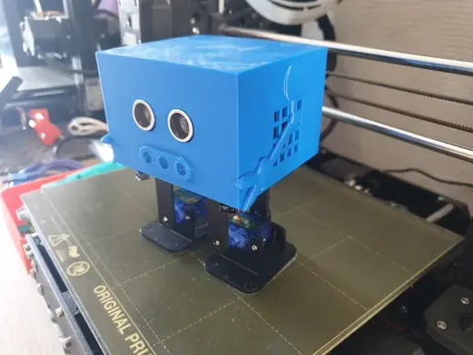 Casque pour robot pingouin - Helmet for penguin bot V2.0