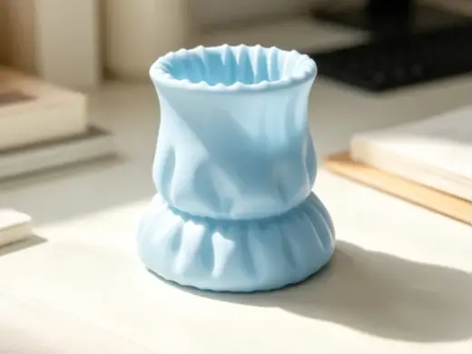 A light and fresh type of container