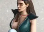 model figurine ophelia ravenloft D&D