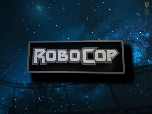 Robocop Film / Cinema Room Sign Logo Box