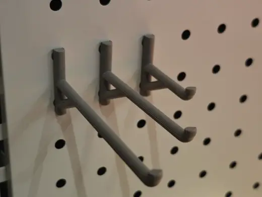 6mm洞板挂钩(6mm hole board hook)